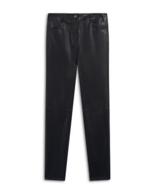 Gerard Darel Muse Leather Straight Pants