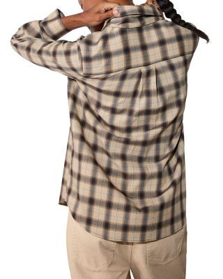Whistles Removable Scarf Long Sleeve Shirt