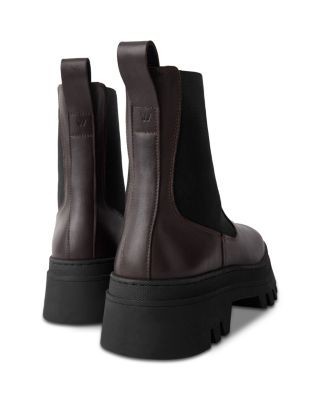 Whistles Women's Hatton Chunky Leather Chelsea Boots