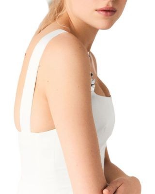 Maje Short Satin Dress