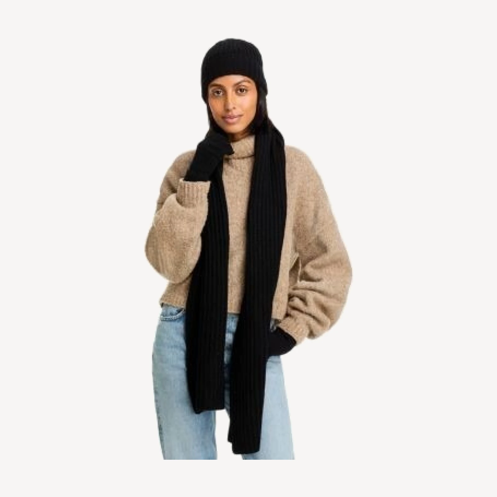 C by Bloomingdale's Cashmere Rib Tech Gloves - Exclusive