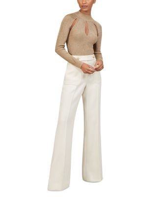 Reiss Amaya Metallic Top
