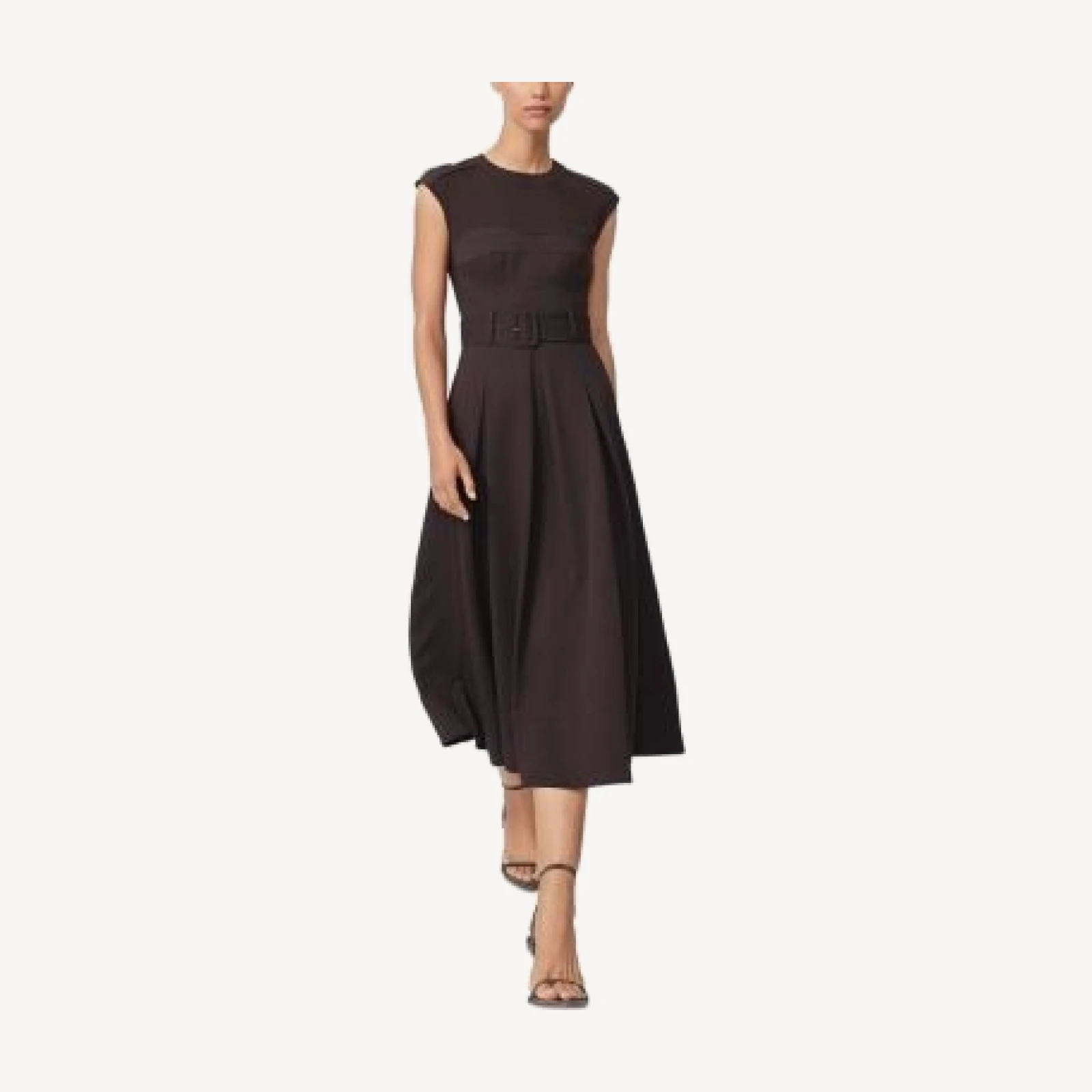 Reiss Belted Midi Dress