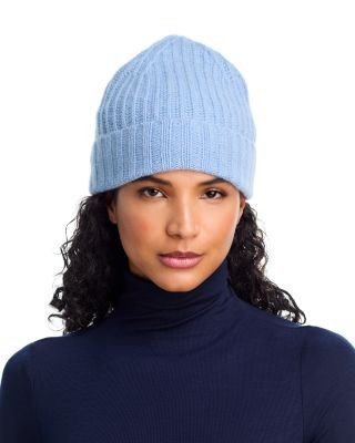 V Fraas Rib Knit Cuff Cashmere Hat - Exclusive