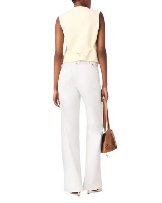 Maje Tailored Sleeveless Jacket