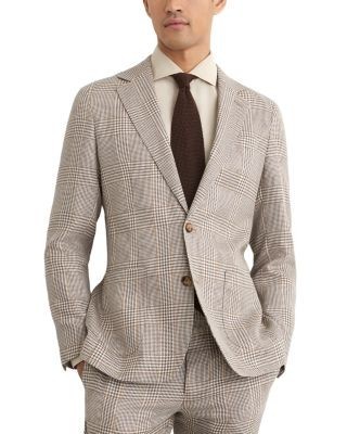 Reiss Tailored Fit Prince Of Wales Blazer