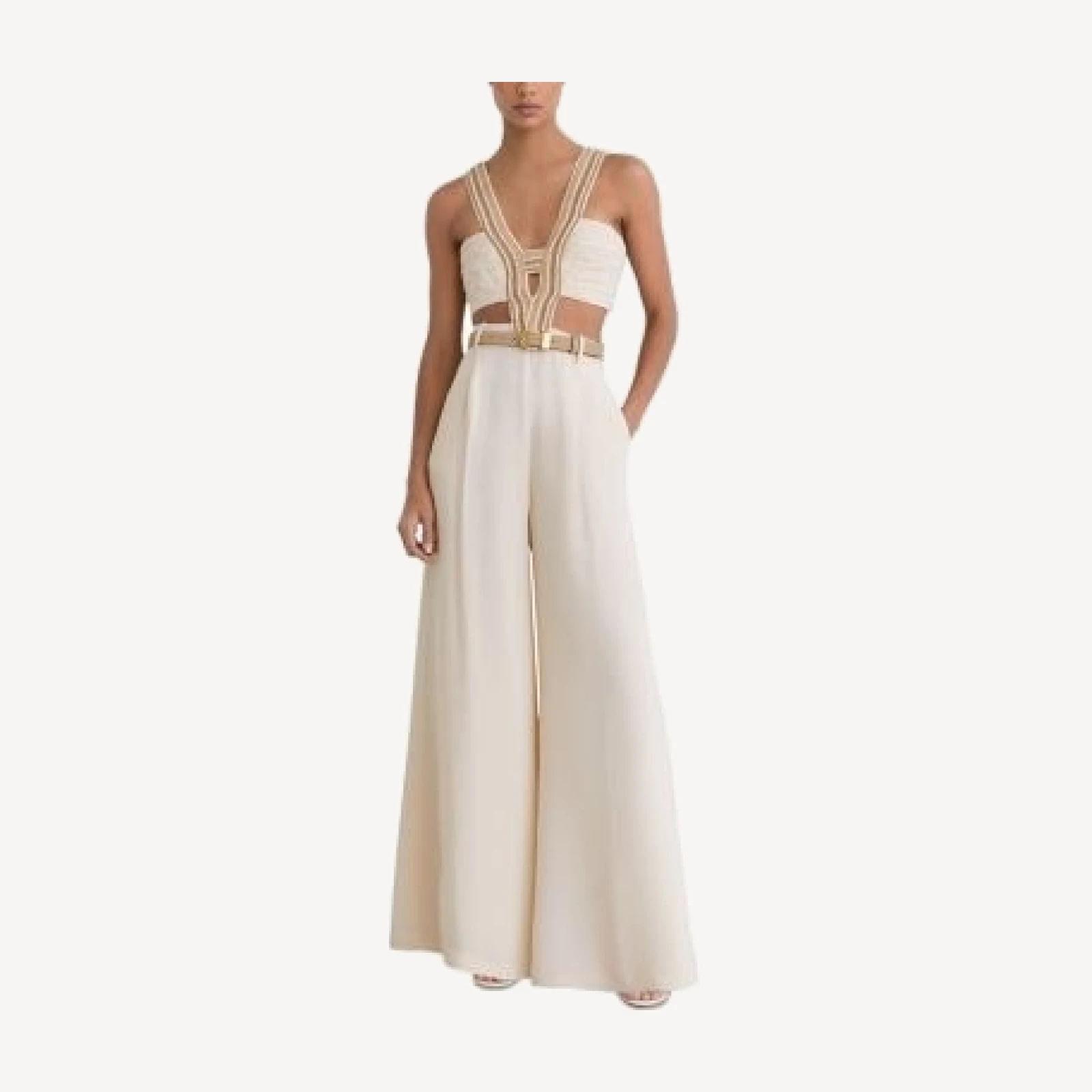 Reiss Cut Out Jumpsuit