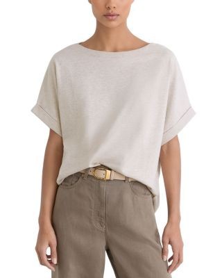 Reiss Sia Cotton Jersey Tee