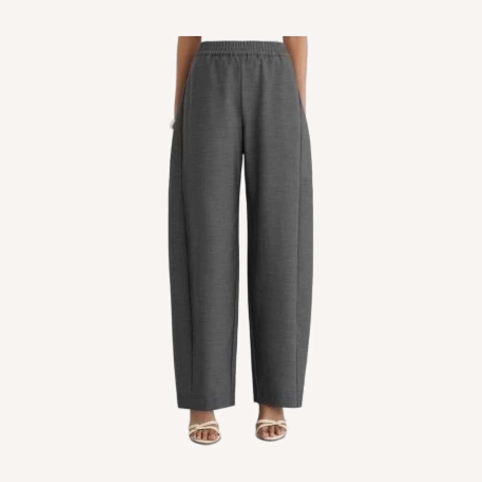 Reiss Petites Elle Barrel Leg Pull On Pants