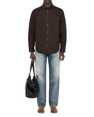 Allsaints Stow Cotton Long Sleeve Shirt