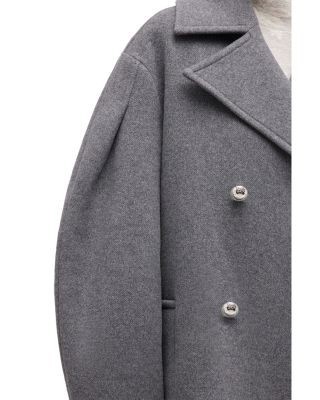 Ganni Oversized Peacoat