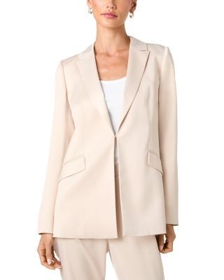 French Connection Maelys Stretch Satin Blazer