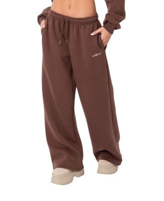 Edikted Brenna Low Rise Wide Sweatpants