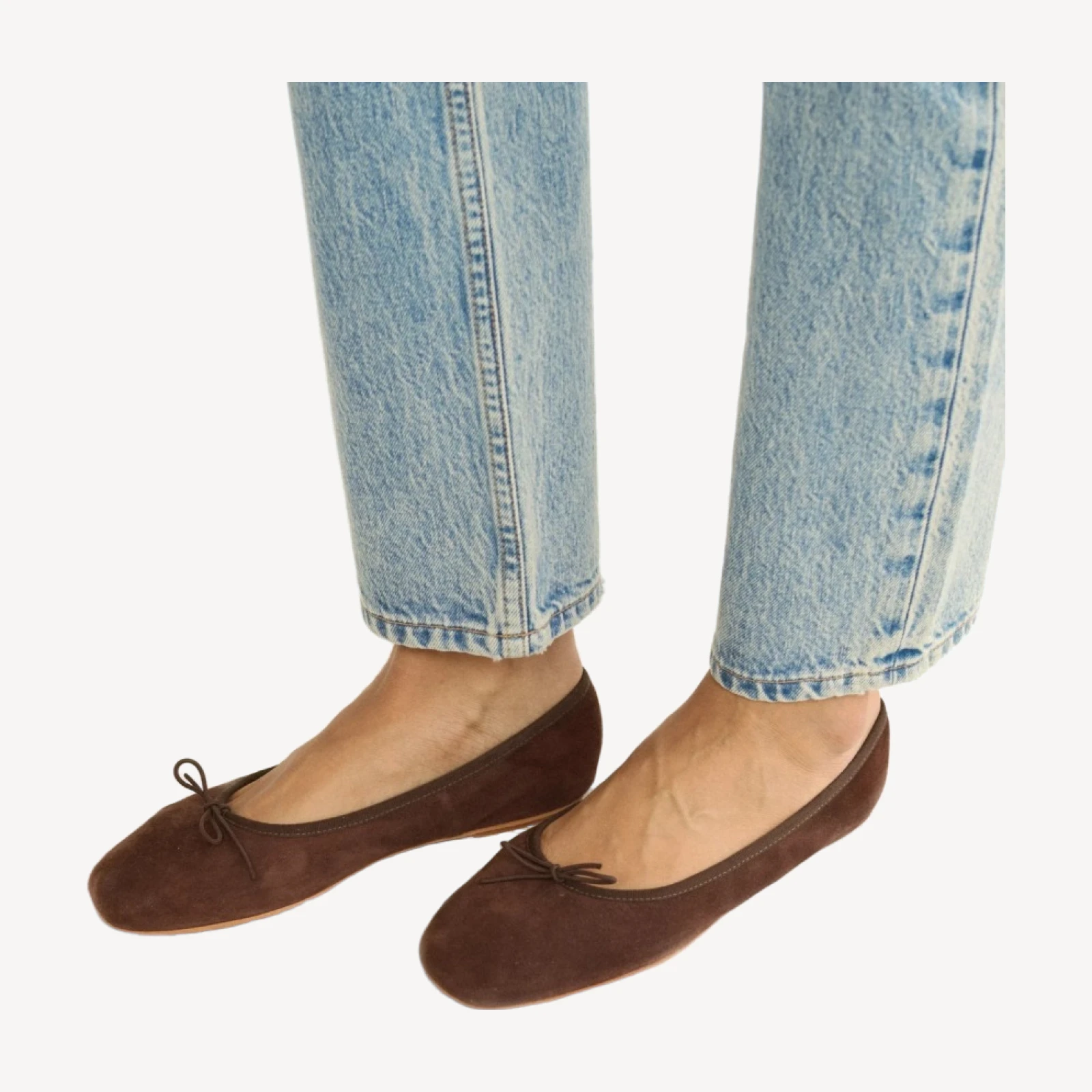 ELENI MARY JANE -- CHOCOLATE SUEDE