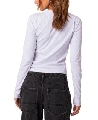 Edikted Billiard Long Sleeve Tee