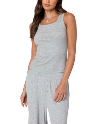 Edikted Kylian Ribbed Tank Top