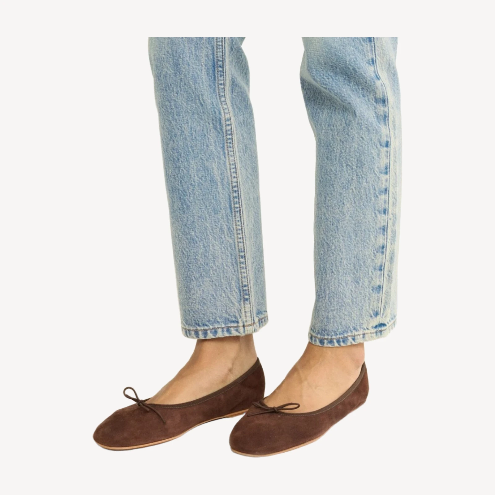 ELENI MARY JANE -- CHOCOLATE SUEDE