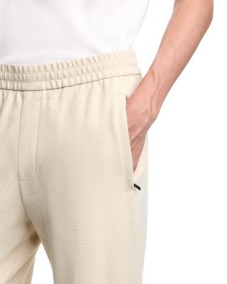 Emporio Armani Regular Fit Textured Trousers
