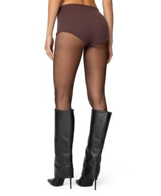 Edikted Ashlin Knit Micro Shorts