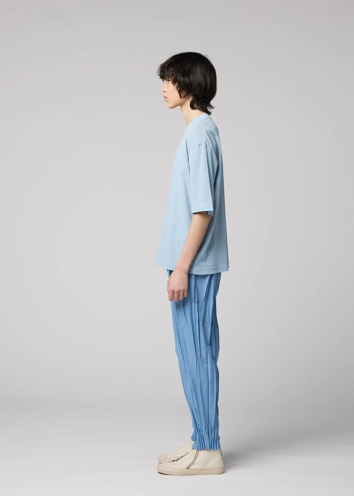 CREPE TUCK JERSEY