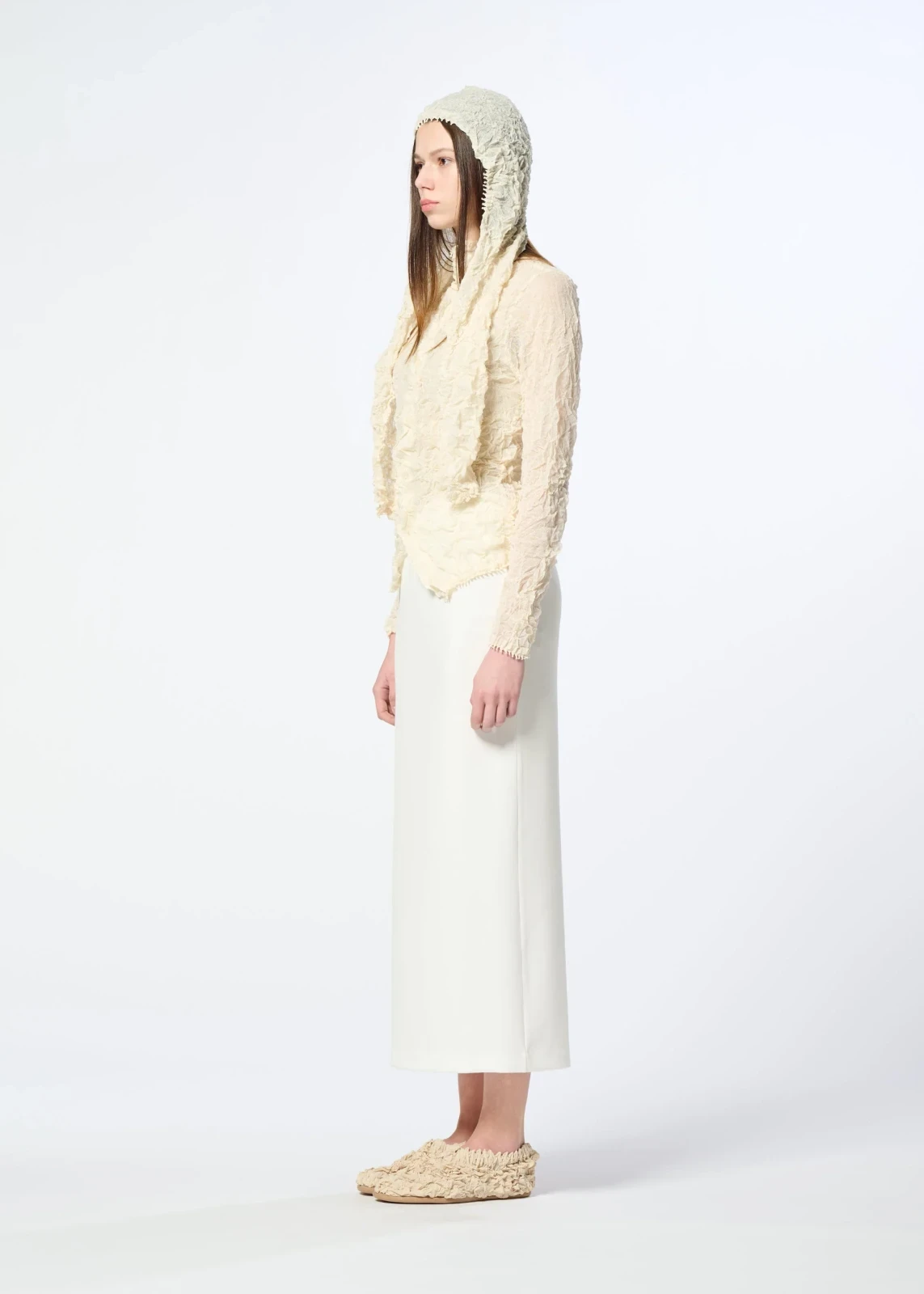 KUMO SHIBORI KNIT SHEER