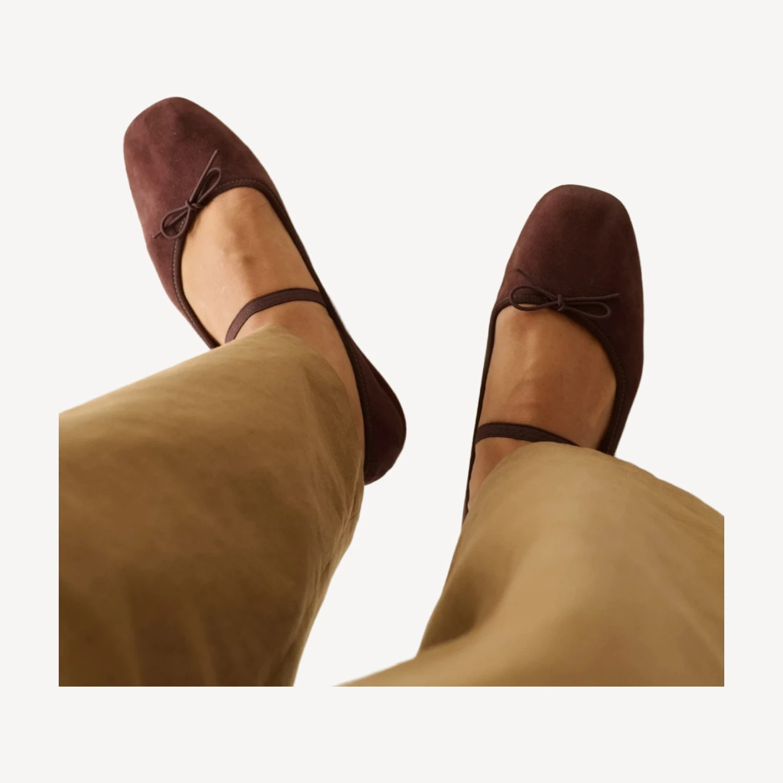 ELENI MARY JANE -- CHOCOLATE SUEDE