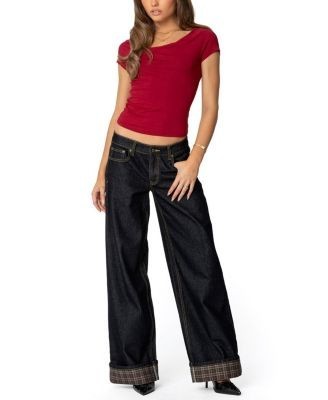 Edikted Javi Cowl Neck Top