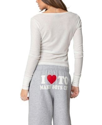 Edikted Hailey Scoop Neck Top