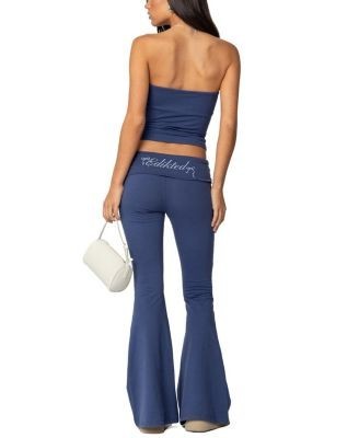 Edikted Aiyana Bow Built in Bra Tube Top