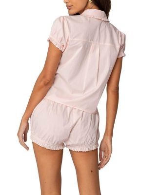 Edikted Lona Tailored Button Up Shirt