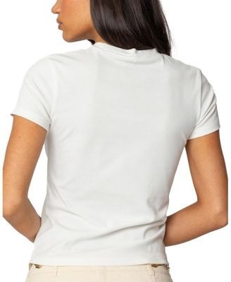 Edikted Seashells Graphic T Shirt