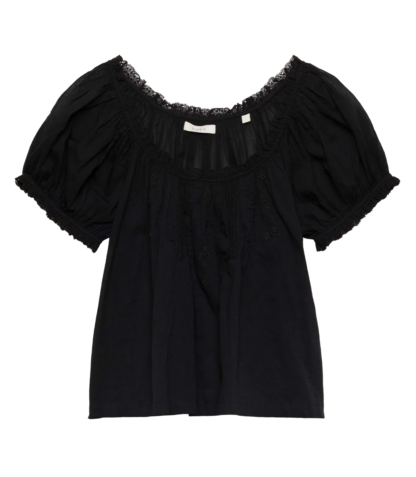FREDERICA TOP -- BLACK