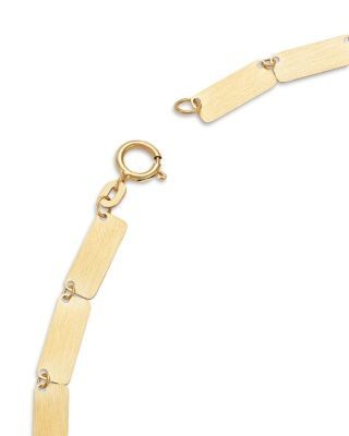 Bloomingdale's Fine Collection Graduated Bars Collar Necklace in 14K Yellow Gold, 18