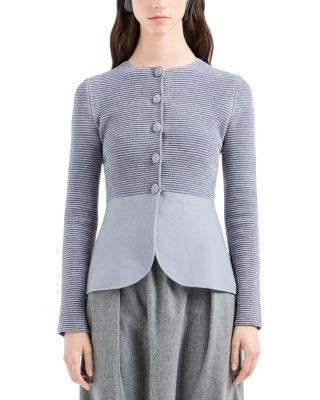 Emporio Armani Ribbed Chenille Jacket
