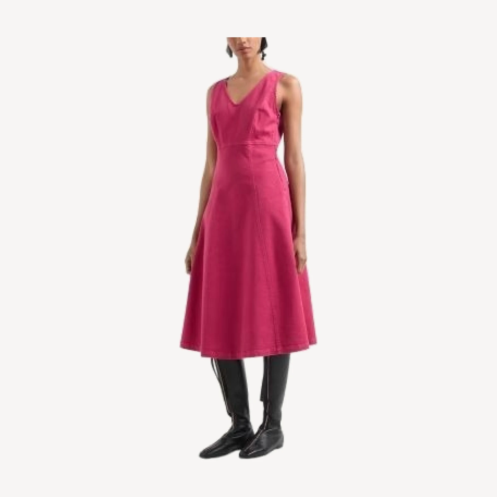 Emporio Armani Sleeveless Midi Dress