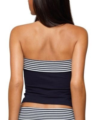 Edikted 76 Stripey Fold Over Tube Top