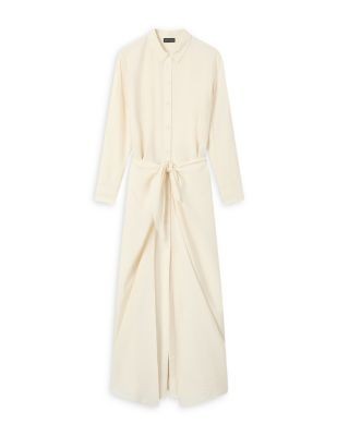 Emporio Armani Techno Wrap Maxi Dress