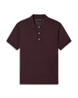 Emporio Armani Regular Fit Pullover Polo Sweater