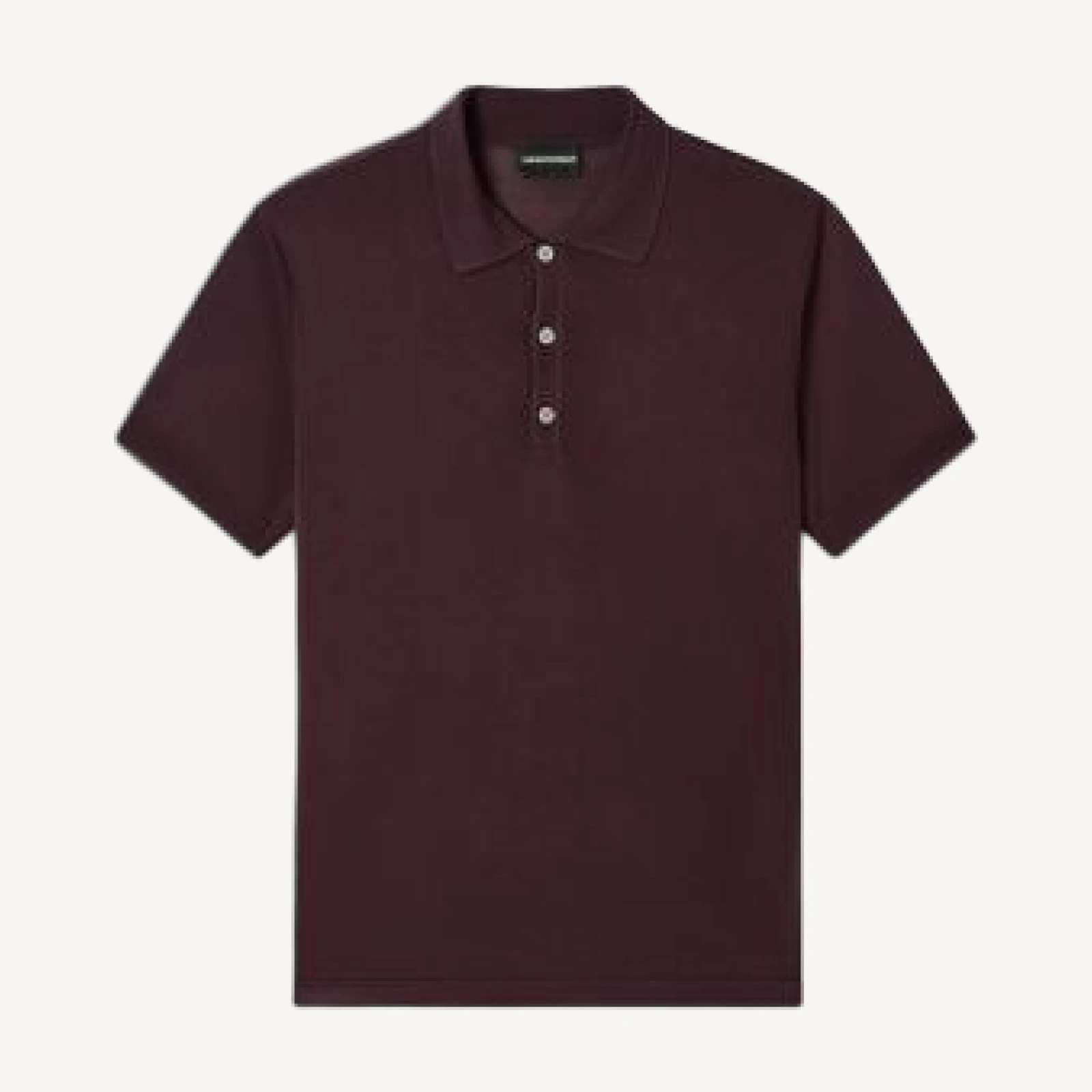Emporio Armani Regular Fit Pullover Polo Sweater