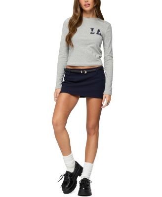 Edikted Wendie Tailored Mini Skort