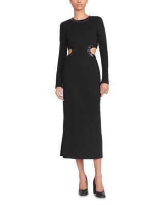 Staud Long Sleeve Dolce Dress