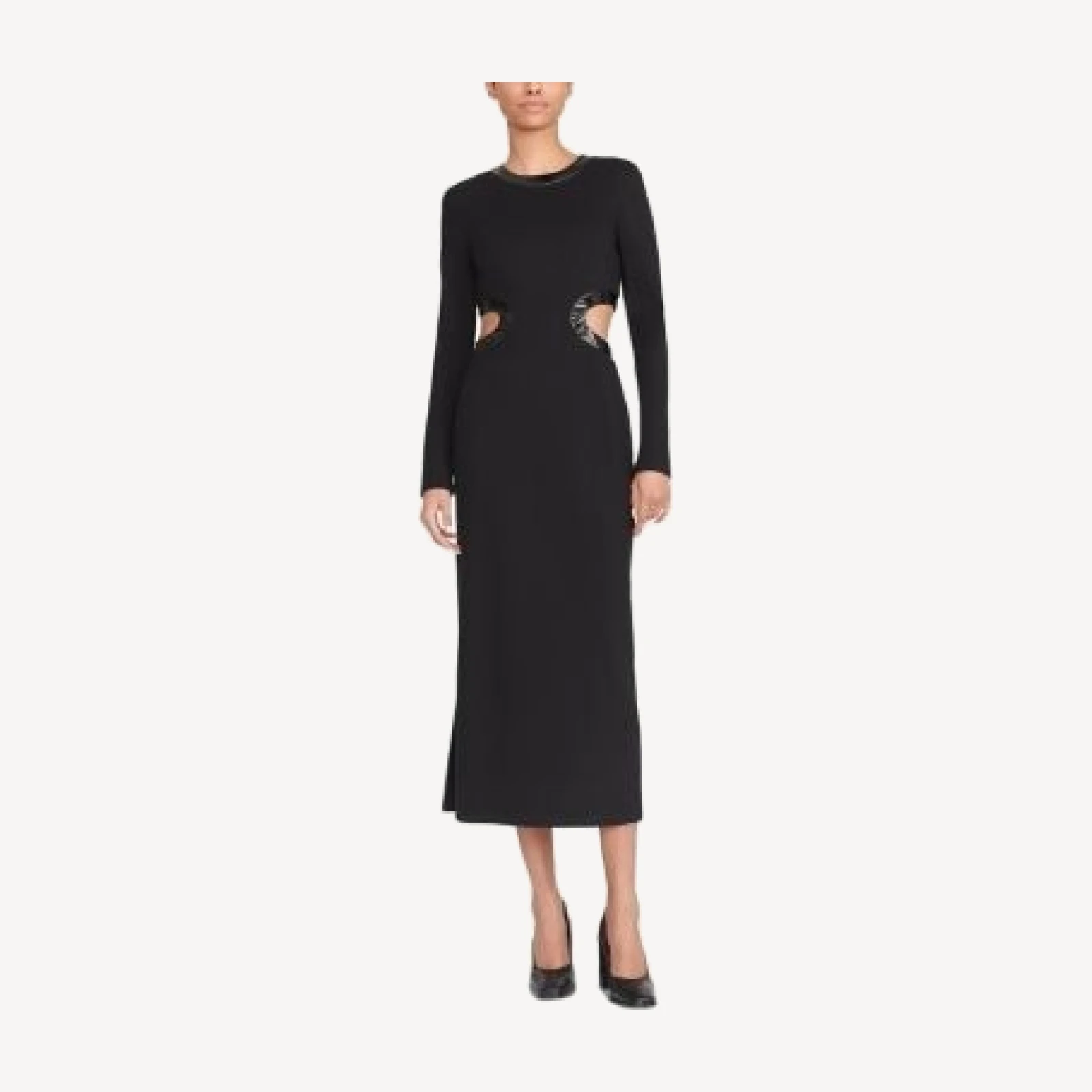 Staud Long Sleeve Dolce Dress