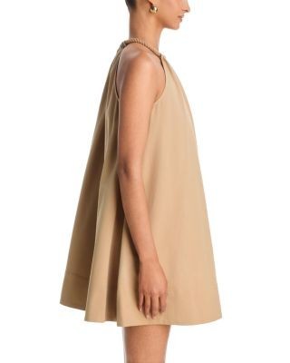 Aqua Swing Utility Mini Dress - Exclusive