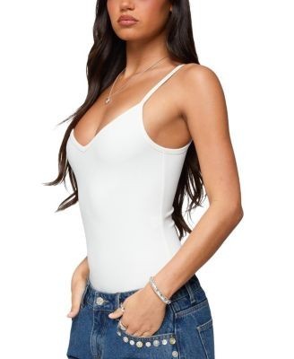 Edikted Teaghan Triangle Fitted Bodysuit