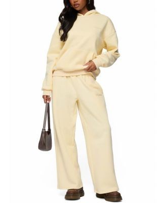Edikted Basic Girl Wide Leg Edikted Sweatpants