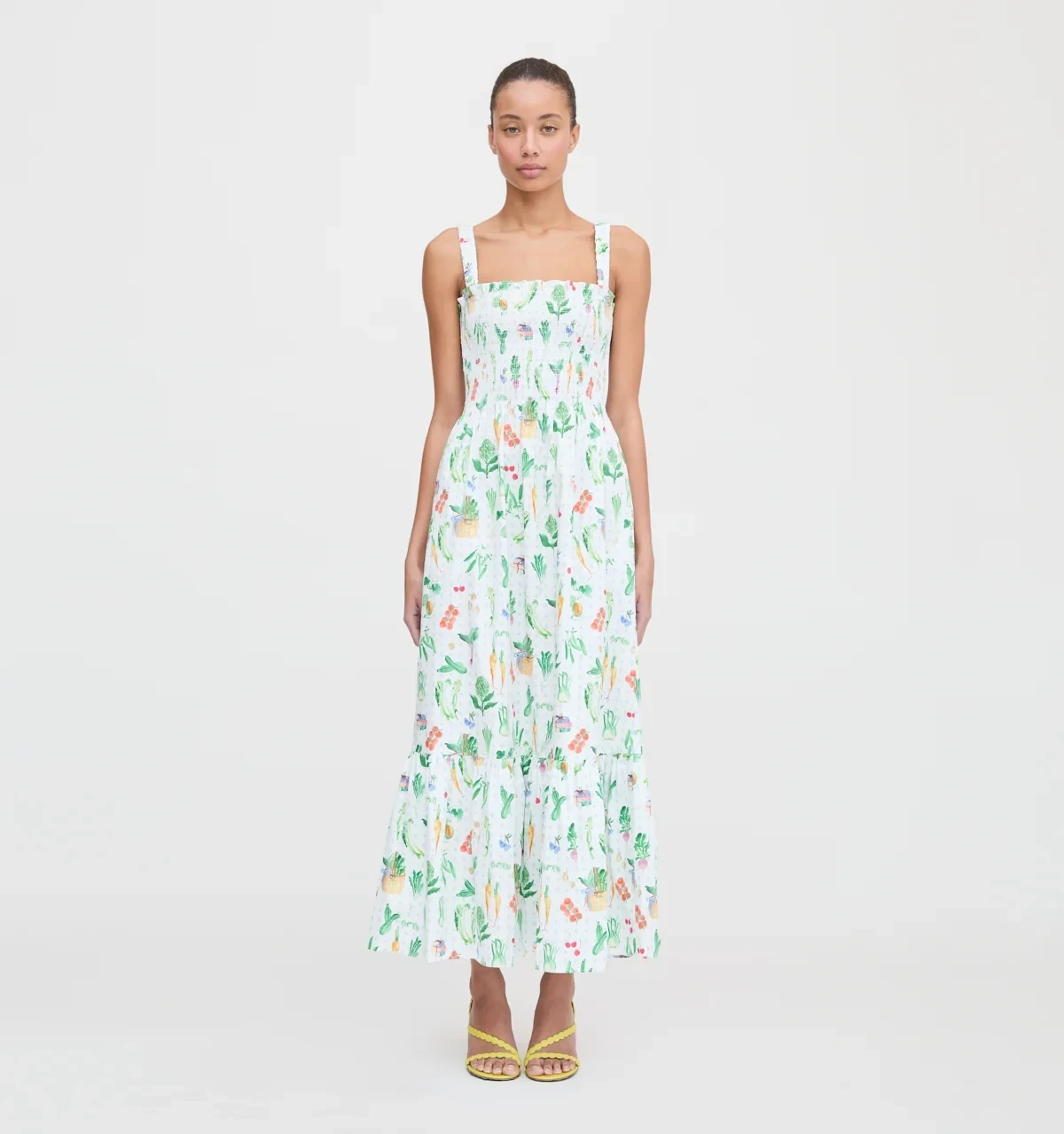 The Anjuli Nap Dress - Farmer's Market