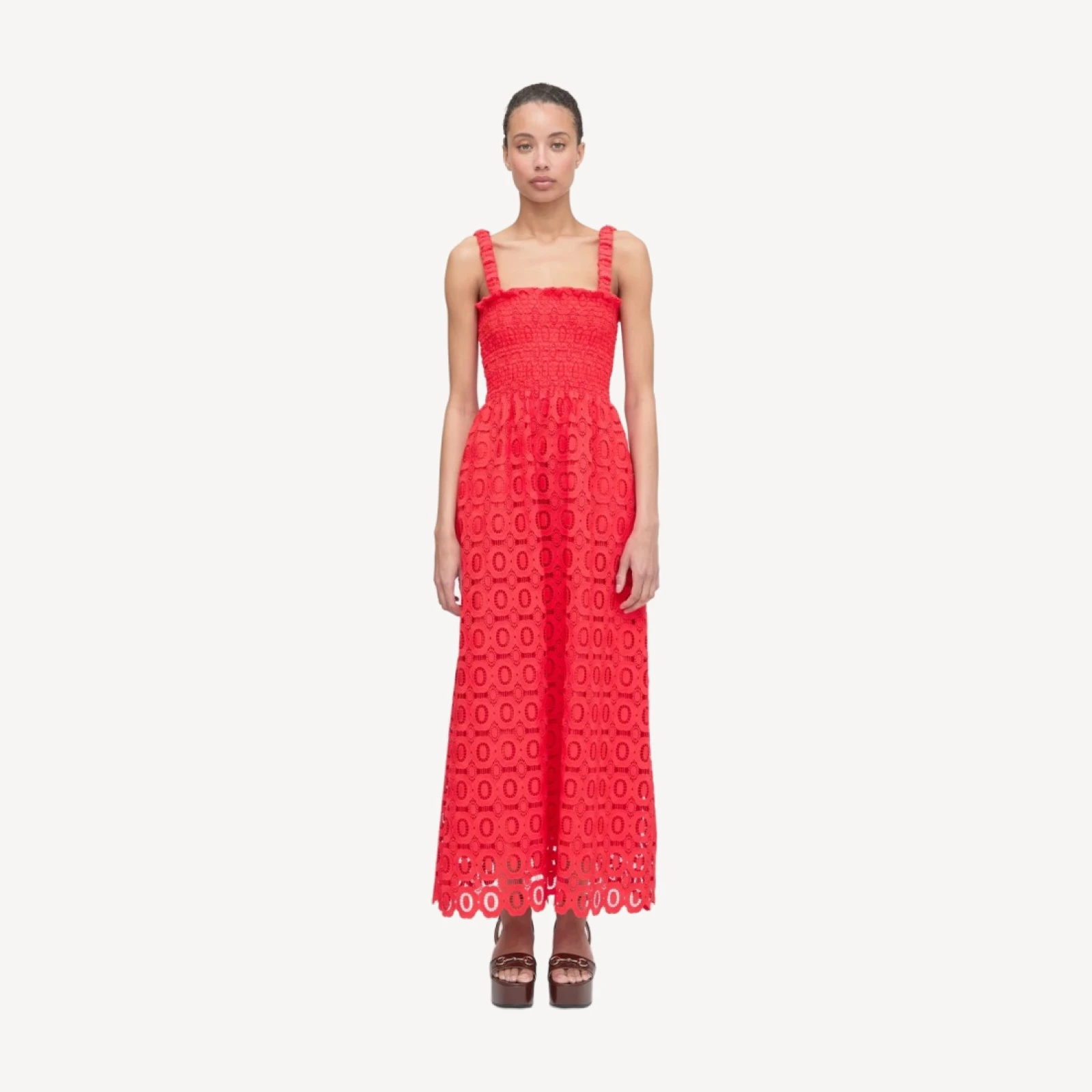 The Anjuli Nap Dress - Poppy Lace