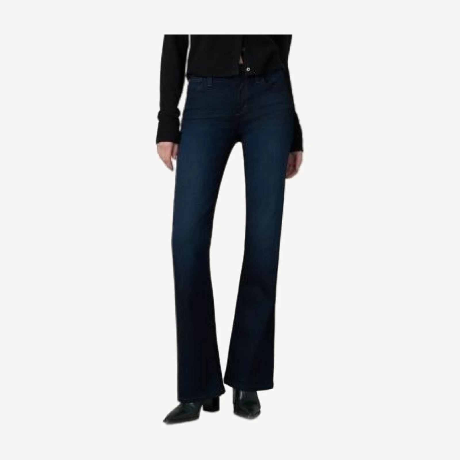 Joe's Jeans The Provocateur Mid Rise Petite Flare Jeans in Selma