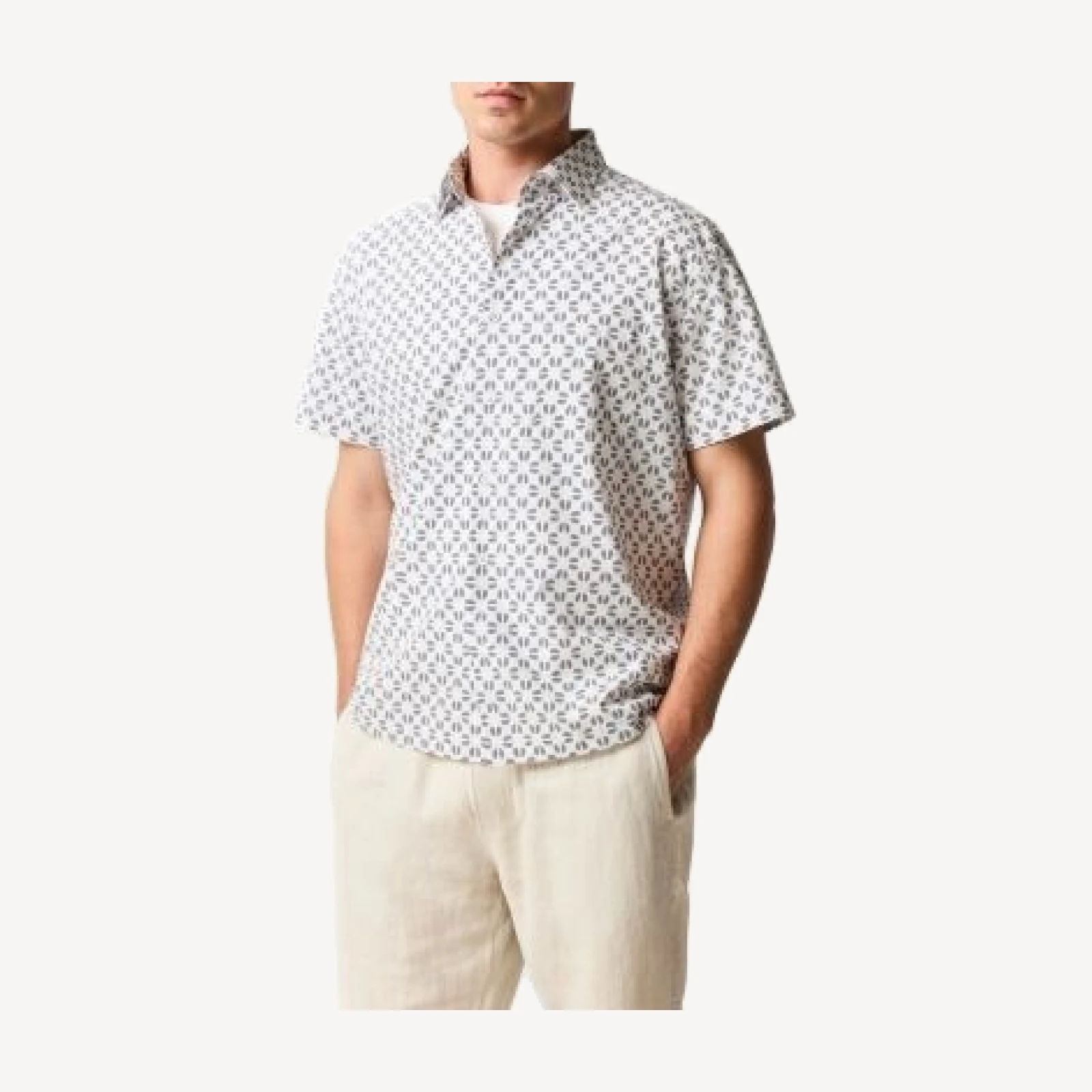 Rodd & Gunn Crown Hill Printed Short Sleeve Shirt
