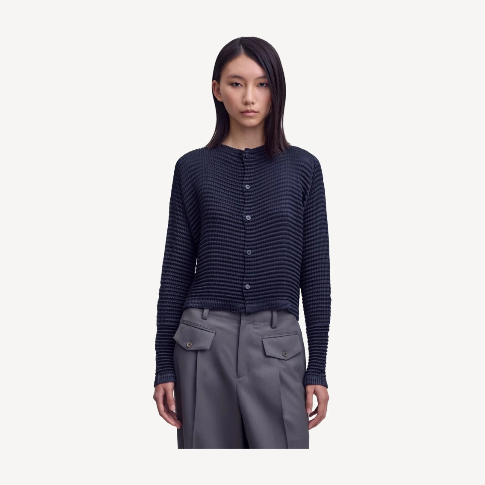 SUEDE LIKE PLEATS